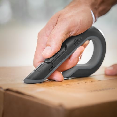 Slice Box Cutter, Heavy Duty Utility Knife, Safe Ceramic Blade Lasting 11x Longer than Metal, Stone, 1 Pack - Image 3
