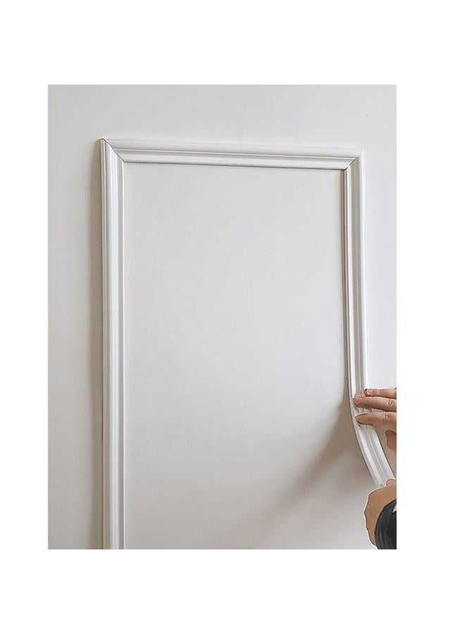 LaRolls Flexible,Self Adhesive,Inside Corner Trim, Crown Moulding Trim Strips,Decorative Trim for Floors,Ceilings,Countertops,Door&Window and More, Off White - Image 2