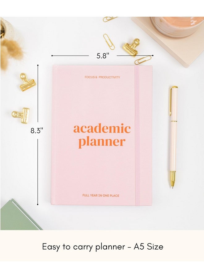 Lamare Academic Student Planner 2024-2025: Smart School & College Planner 2024-2025 - Weekly Planner - Great For High School, College, Nursing Students l A5 Size, Undated - Start Any Time - Image 2
