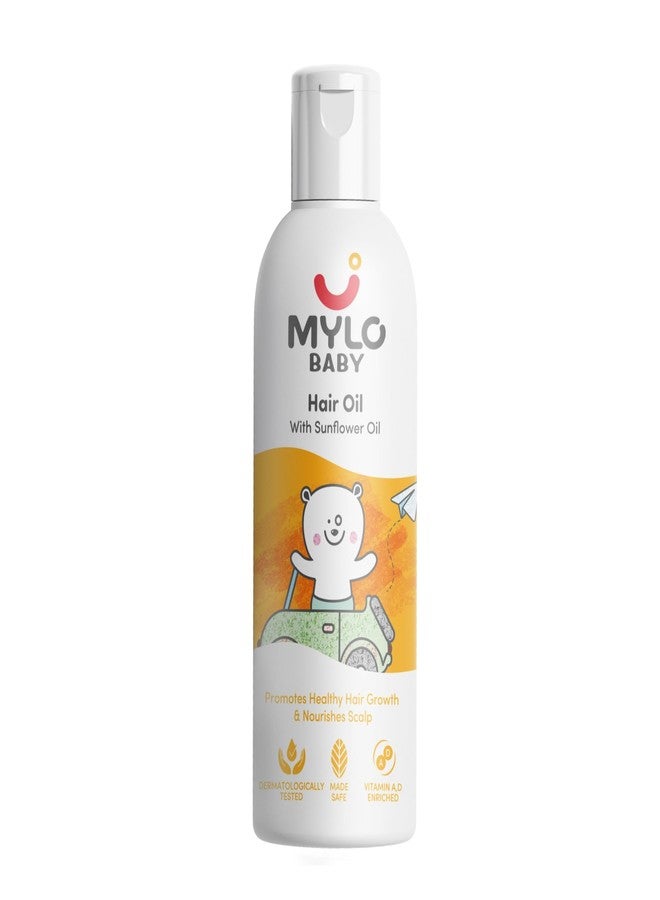 MYLO زيت مايلو بيبي للشعر 100 مل | مُختَبَر من قِبَل أطباء الجلدية وحاصل على شهادة السلامة | يُعزِّز نمو الشعر | يُلطِّف فروة الرأس الجافة - Image 1