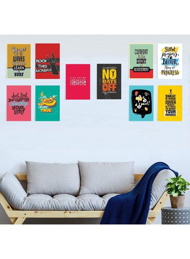 PAPER PLANE DESIGN Quote and Motivational Poster Set of 10 (Size 45 x 30 cm) - Image 5