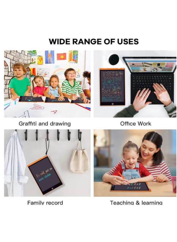 10 Inch LCD Writing Tablet for Kids, Colorful Drawing Board for Children, Erasable and Reusable Electronic Drawing Board, LCD Writing Tablet for Toddlers Toys, Gifts - Image 2