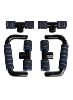 Haidue Push Up Bars Gym Exercise Equipment Fitness 1 Pair Pushup Handles with Cushioned Foam Grip and Non-Slip Sturdy Structure Push Up Bars for Men & Women  - Image 3