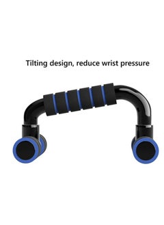 Haidue Push Up Bars Gym Exercise Equipment Fitness 1 Pair Pushup Handles with Cushioned Foam Grip and Non-Slip Sturdy Structure Push Up Bars for Men & Women  - Image 2