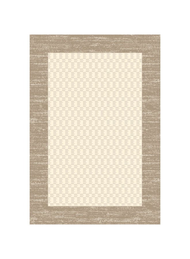DANUBE HOME Sidney Contemporary Rug  | Washable Contemporary Rugs Style | Polypropylene + Polyester Area Rug Floor Covering | Indoor Carpet For Living Room Dining Bedroom 160X230cm-Cream