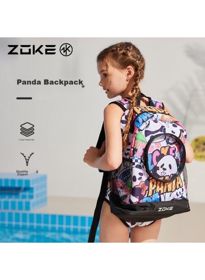 ZOKE Zhouke Children's Backpack With Wet And Dry Separation, Swimming Training Large Capacity Swim Bag 624605145 - Image 1