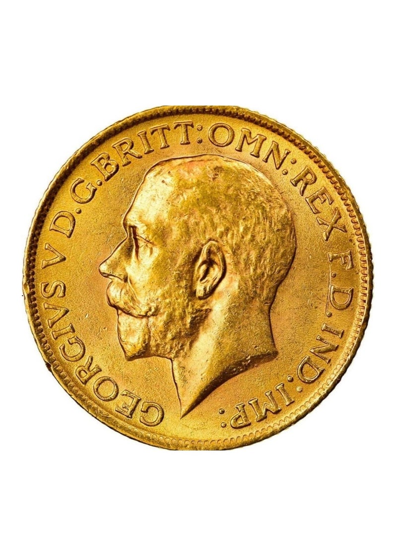 24K Britishi Gold Coin - 4Grams - Image 1