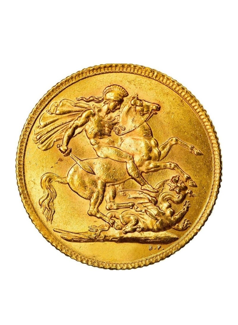24K Britishi Gold Coin - 4Grams - Image 2