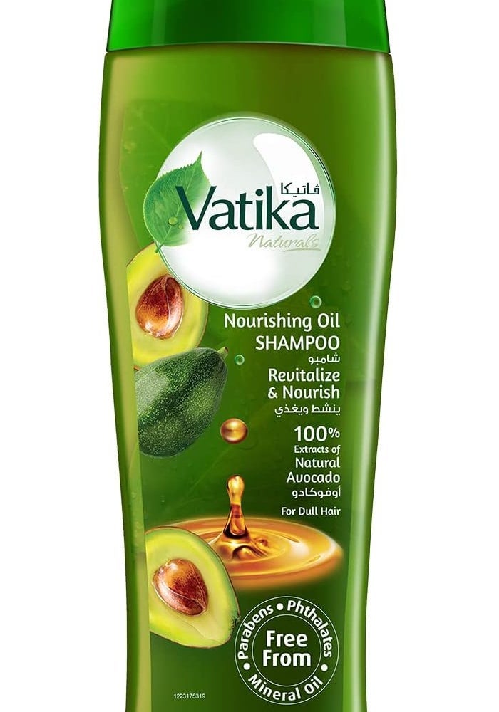 Vatika Naturals Nourishing Oil Shampoo with Avocado - Image 1