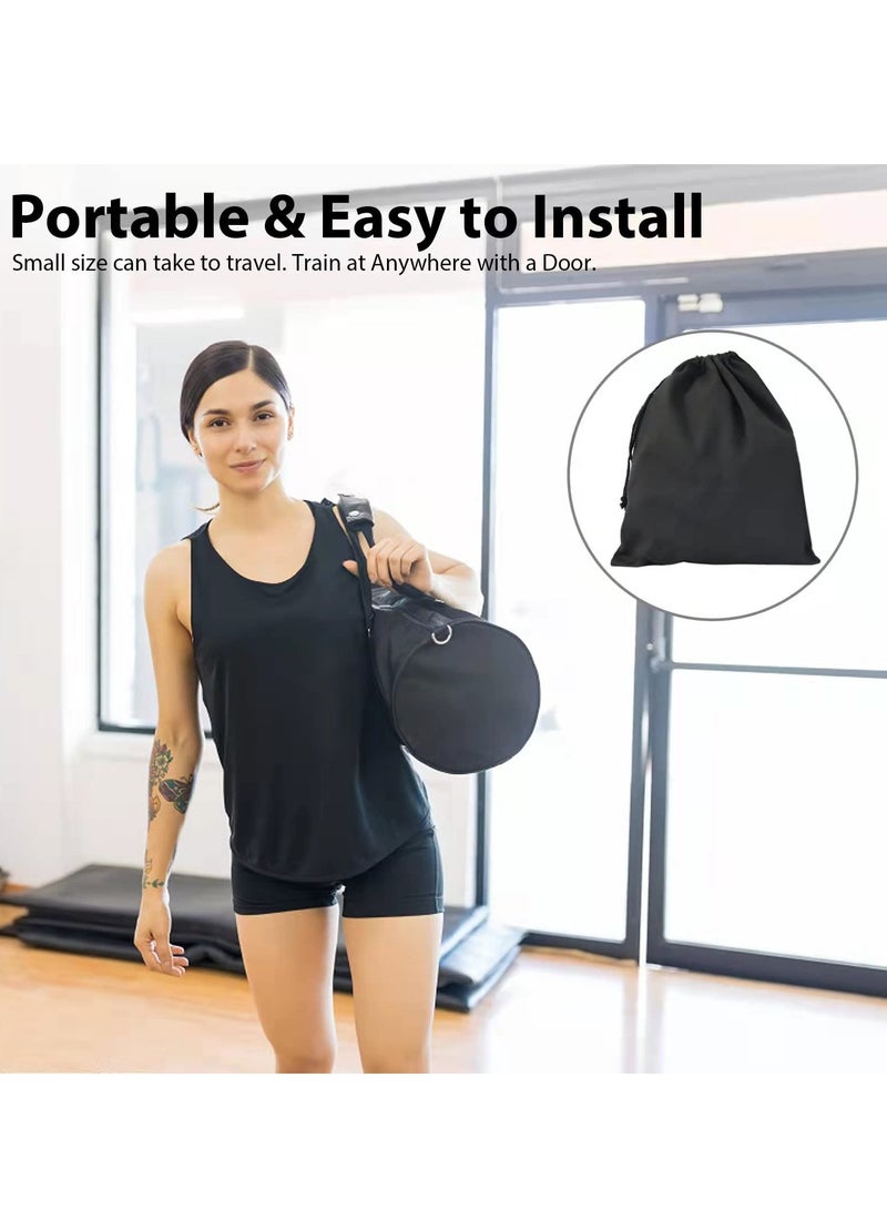 Excefore Door Anchor Strap for Resistance Bands, Portable Workout Resistance Band Door Anchors, Space Saving Easy Set Up Home Gym, Secure Multi Point Anchor Gym for Home Fitness - Image 2