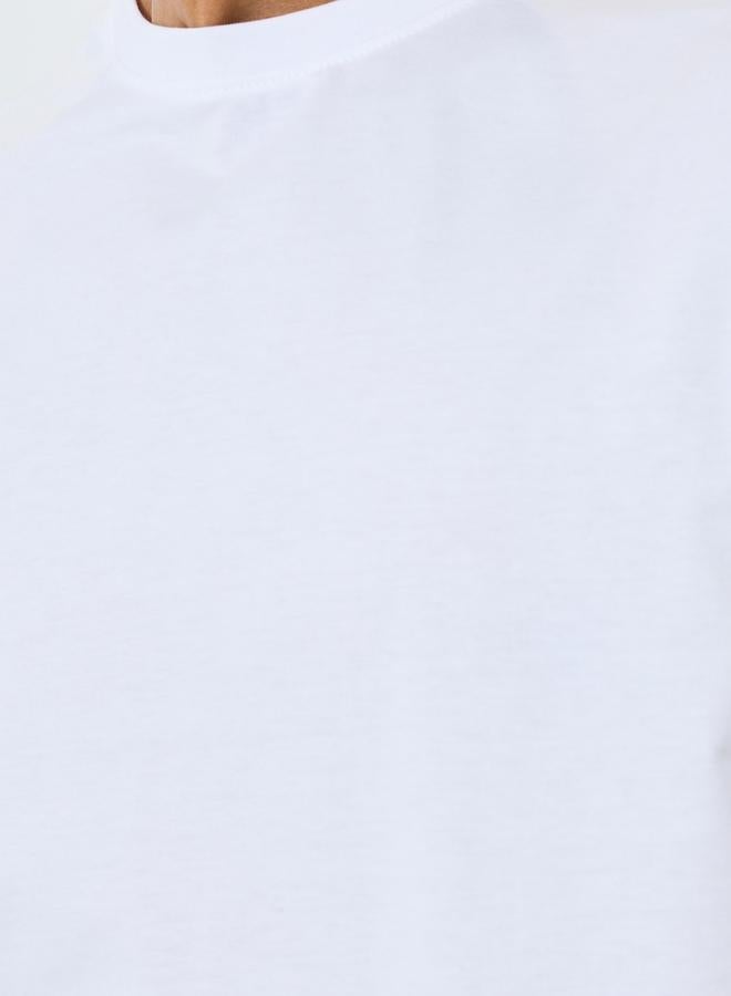 ستايلي تيشيرت بقصة واسعة بطبعة شجر نخيل - Image 3