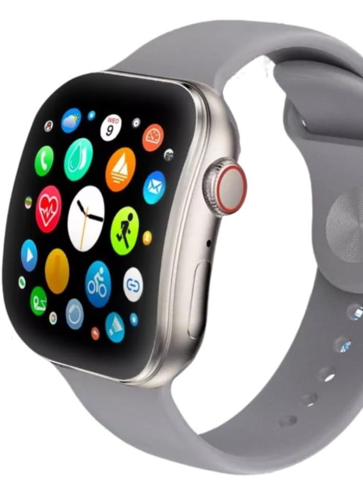 W&O X10 Mini 3 - Smart Watch - Curved Super Amoled - Silver - Image 1