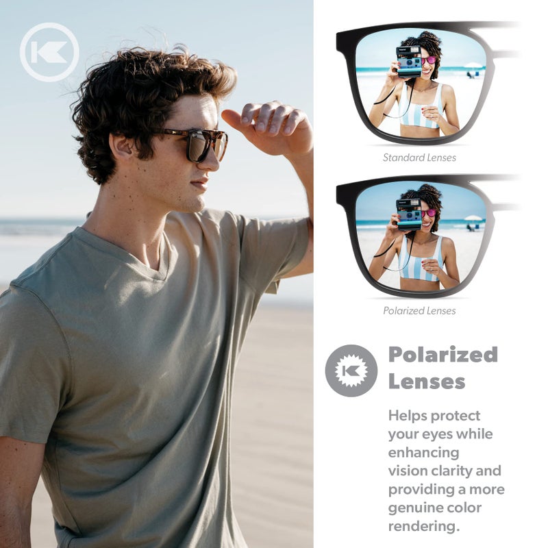 Knockaround Brightsides Polarized Sunglasses for Men & Women - Retro Sunglasses - UV400 Protection - Image 4