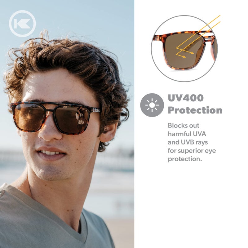 Knockaround Brightsides Polarized Sunglasses for Men & Women - Retro Sunglasses - UV400 Protection - Image 3