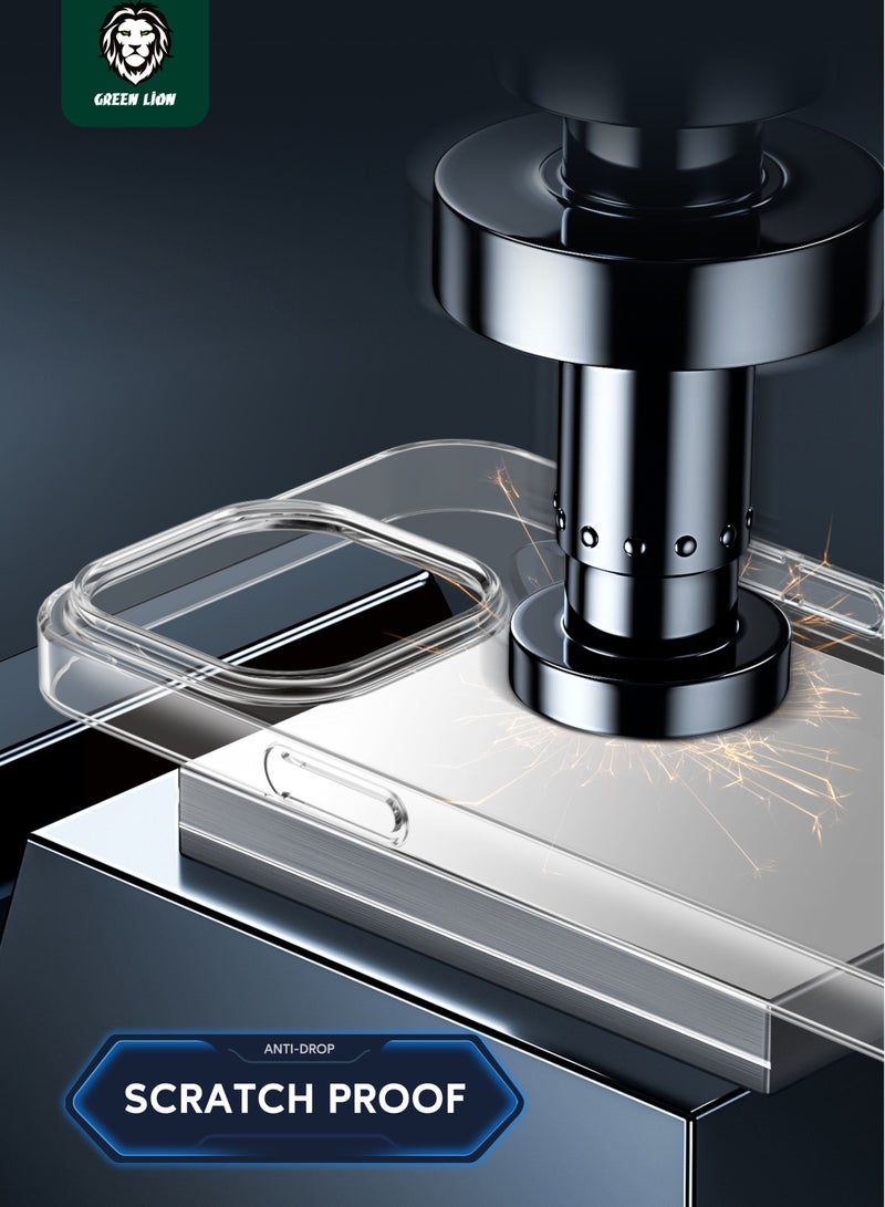 GREEN LION iPhone 14 Pro Max Delgado PC Case / Bumper and Scratch Protection / Lightweight / Easy Snap-On & Accurate Cutouts - Clear - Image 5