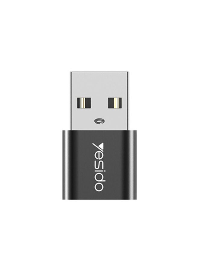 Yesido GS09 Type-C To USB Connector Adapter Super Fast Charging and Data Transfer - Image 1