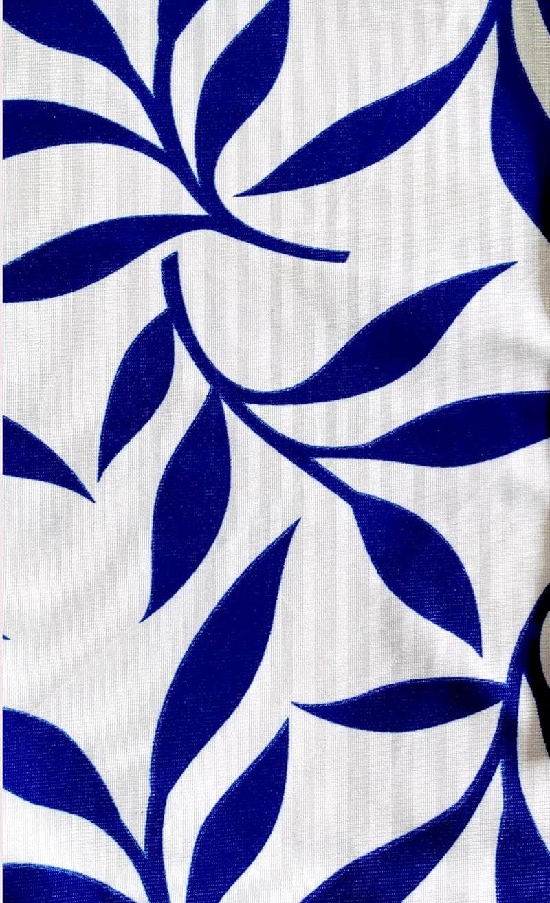 Acoma Beautiful SemiTransparent Curtains for Door 7 Feet Set of 1 Blue_CrtnLefBlue7FP1  - Image 4