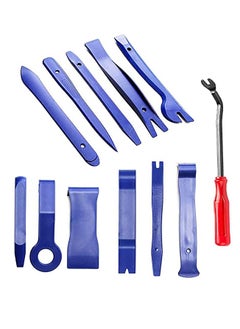 SYOSI Trim Removal Tool Auto Panel Removal Tool Car Interior Trim Kit Fastener Rivet Remover Plastic Pry Tool for Automotive Radio Stereo Dash Car Upholstery Toolkit  - Image 1