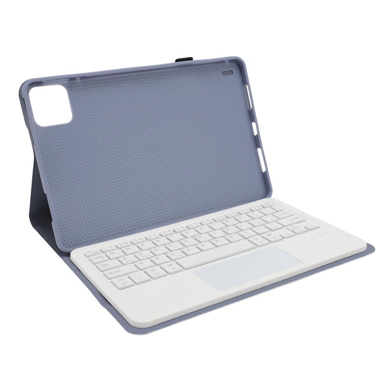 Magnetic Removable Keyboard Case With Trackpad For 11 Inch Pad 6 Pro 2023 Purple For Business Professionals - Image 3