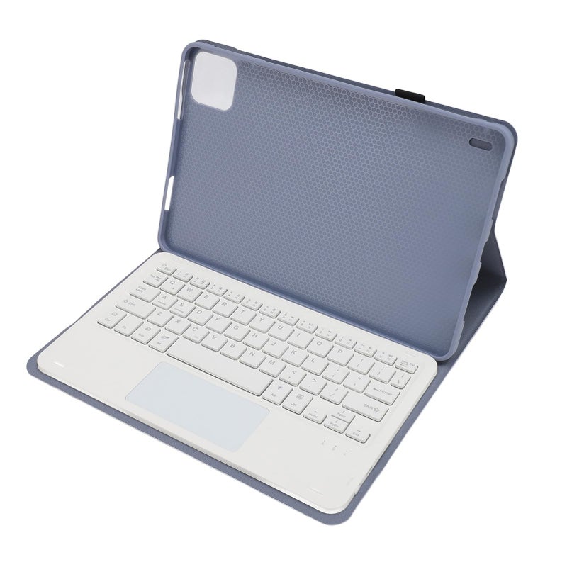 Magnetic Removable Keyboard Case With Trackpad For 11 Inch Pad 6 Pro 2023 Purple For Business Professionals - Image 2