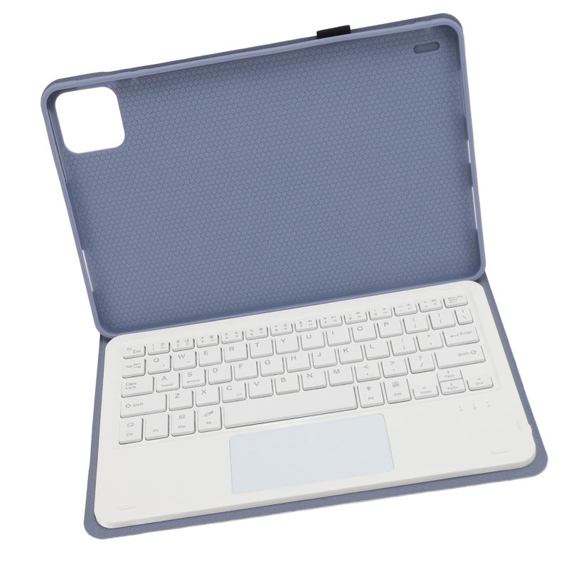 Magnetic Removable Keyboard Case With Trackpad For 11 Inch Pad 6 Pro 2023 Purple For Business Professionals - Image 5