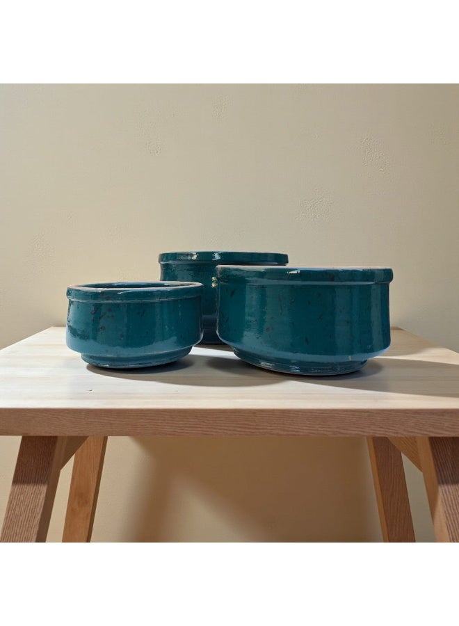 كلور زون بوتري طقم برام من الفخار و الخزف امن داخل الافران و الميكروويف - Image 1