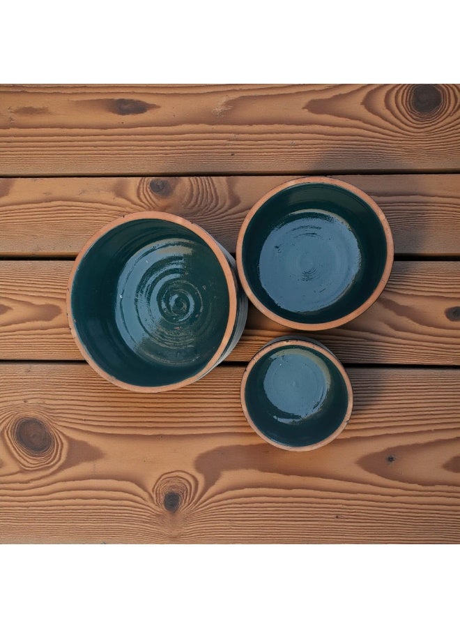 كلور زون بوتري طقم برام من الفخار و الخزف امن داخل الافران و الميكروويف - Image 3