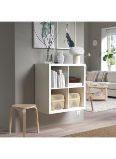 Zaboon Shelving Unit, White, 77X77 Cm  - Image 3