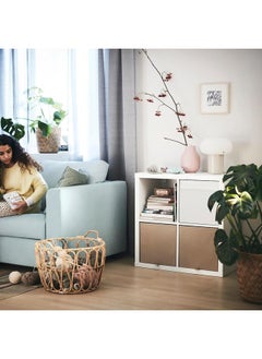 Zaboon Shelving Unit, White, 77X77 Cm  - Image 2