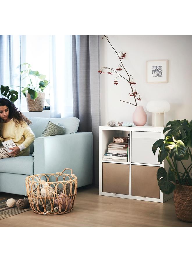 زبون وحدة رفوف، بيضاء، 77×77 سم - Image 2