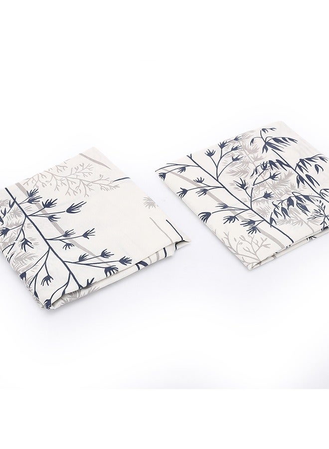 snooze Pillowcases set, 2 pcs, 50*70 cm, Breeze blue design - Image 3