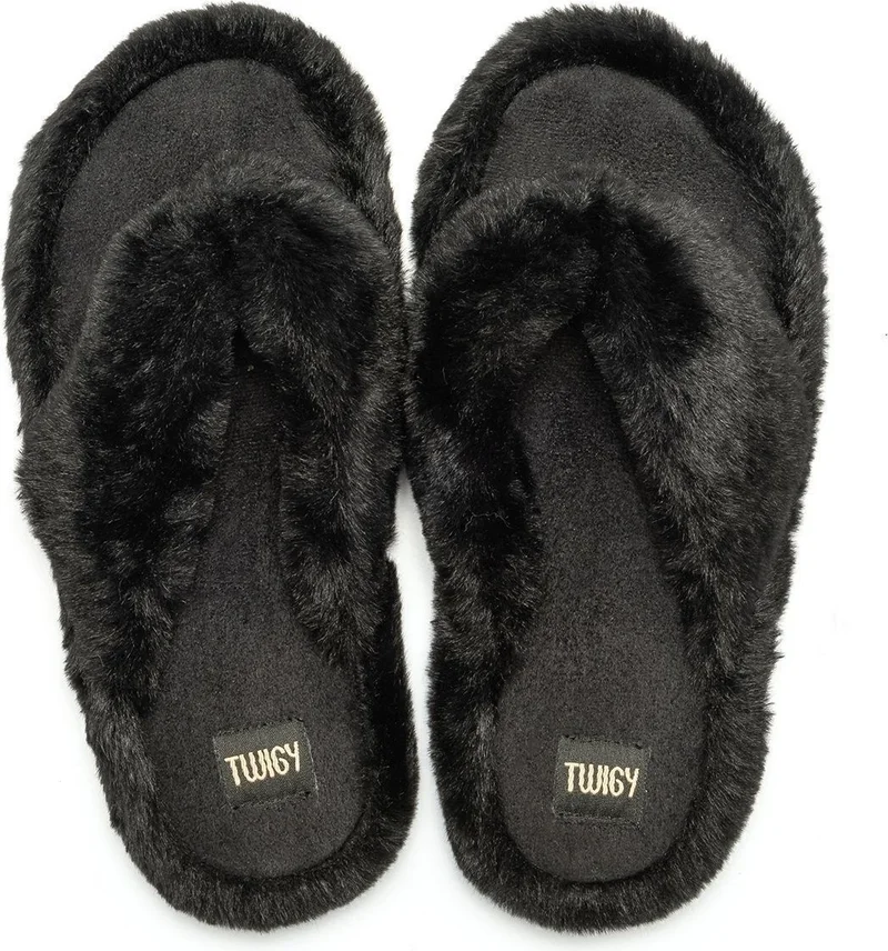 Twigy Keti Women's Home Slippers Black 37/41 YY0444