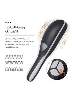 General Red and Blue Light Massage Comb Scalp Meridian Comb Red Light Hair Comb Care Applicator Home Electric Hair Care Comb  - Image 4
