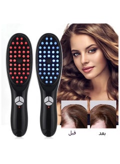 General Red and Blue Light Massage Comb Scalp Meridian Comb Red Light Hair Comb Care Applicator Home Electric Hair Care Comb  - Image 5