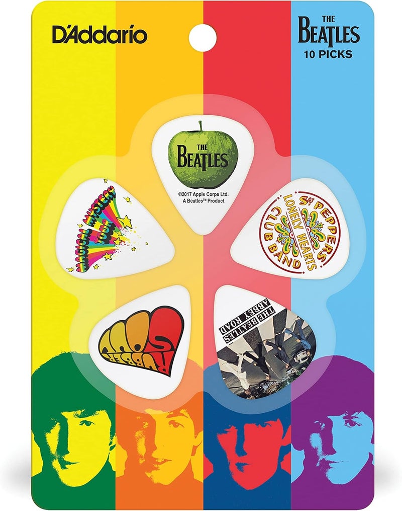 Daily universal pick Planet Waves Accessories Beatles Guitar Picks, Meet the Beatles, Medium (1CWH4-10B3) Diverse purchase plan - Image 3