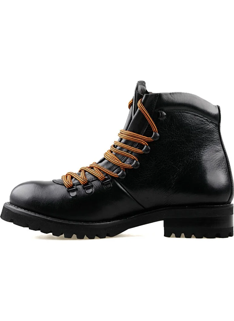 هارلي ديفيدسون Harley-Davidson 026M100060 Notley Black Leather Men's Casual Boots 026M100060-NOTLEY-BLACK-DERI Black