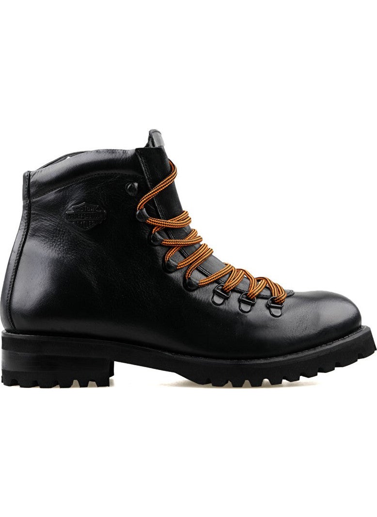 HARLEY DAVIDSON Harley-Davidson 026M100060 Notley Black Leather Men's Casual Boots 026M100060-NOTLEY-BLACK-DERI Black  - Image 1