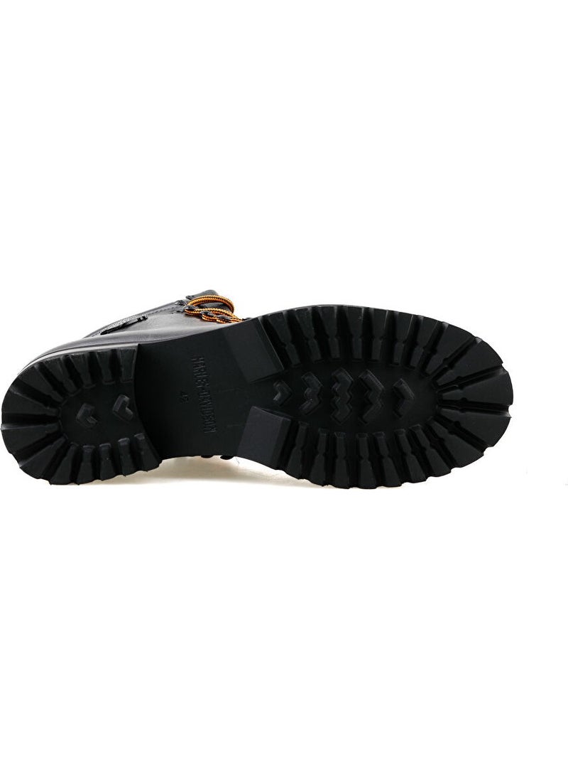 HARLEY DAVIDSON Harley-Davidson 026M100060 Notley Black Leather Men's Casual Boots 026M100060-NOTLEY-BLACK-DERI Black  - Image 4