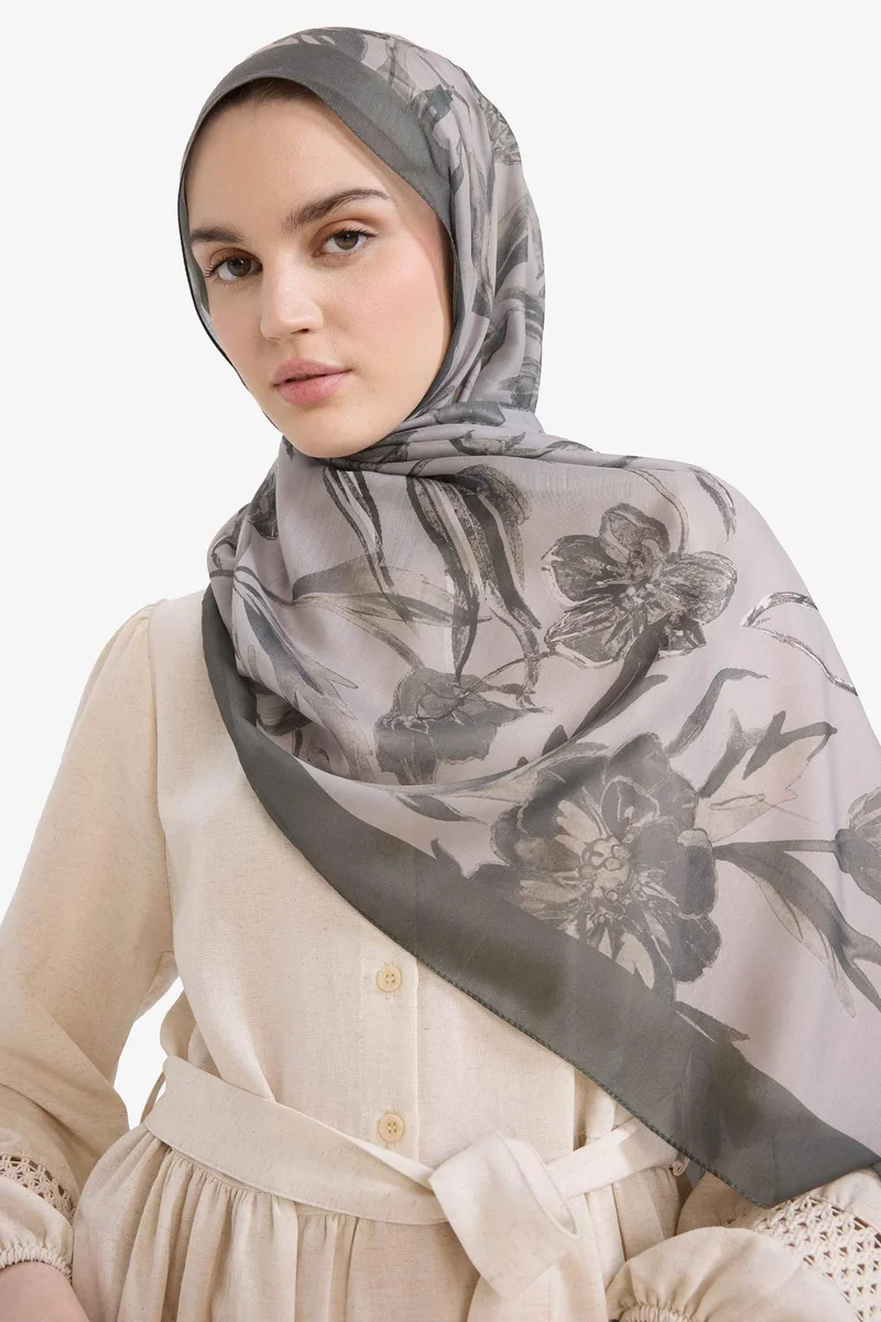 Woman Voile Hijab Scarf