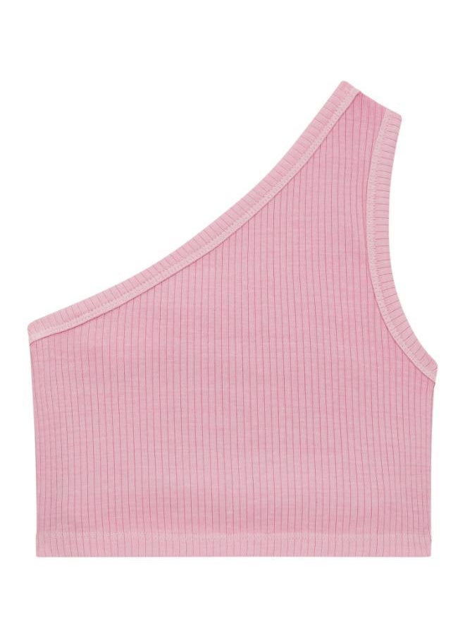 GUESS Kids Garment Dye One Shoulder Top  - Image 2