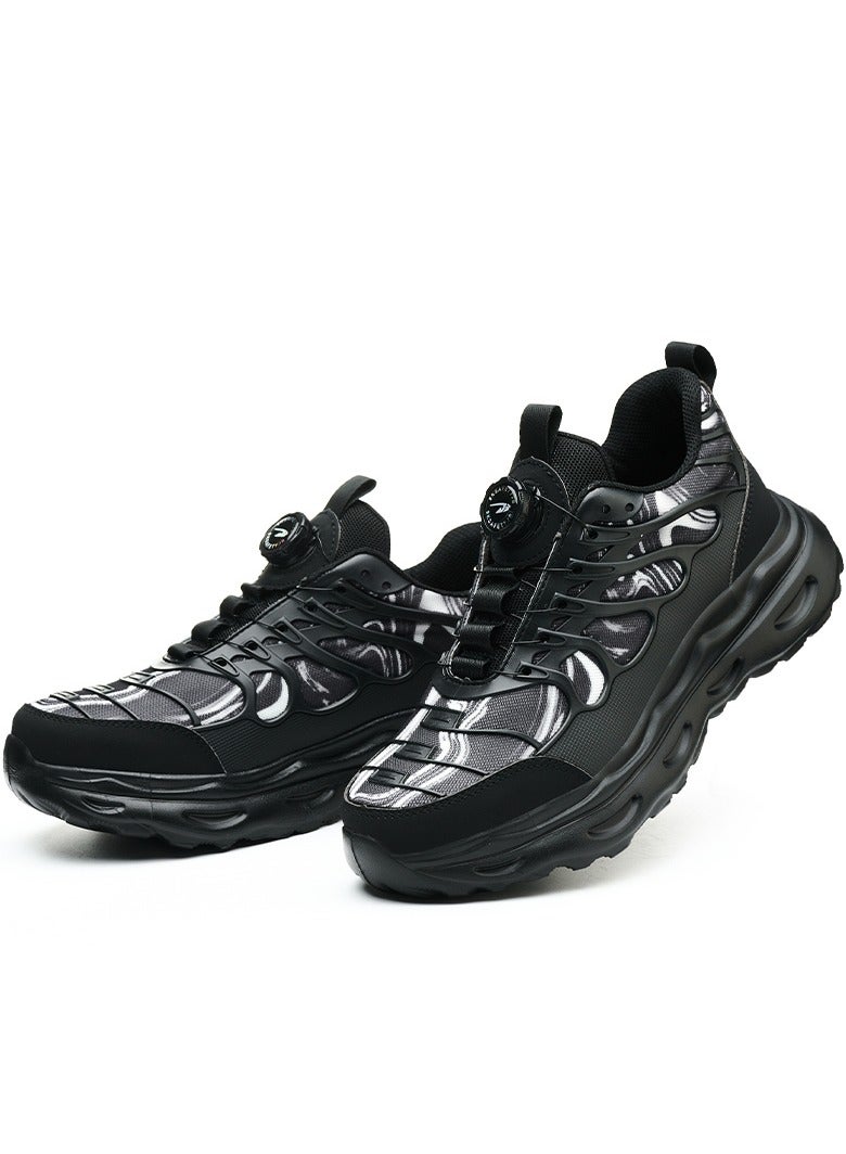 VICTGOAL Steel Toe Shoes for Men Women Safety Work Shoes Air Cushion Construction Industrial Shoes Safety Shoes Lightweight Steel Toe Sneakers for Men  - Image 1