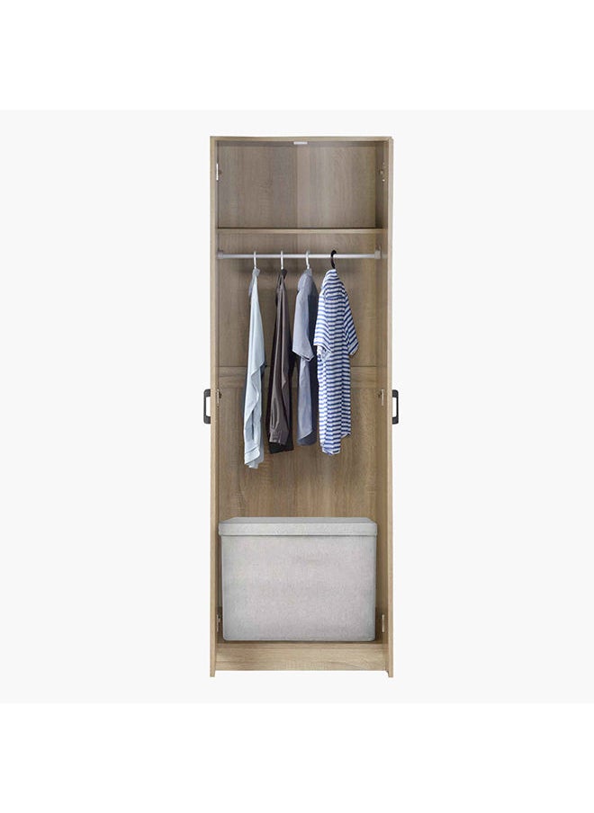 Home Box Oasis 2-Door Wardrobe 50x181.8x60 cm  - Image 3