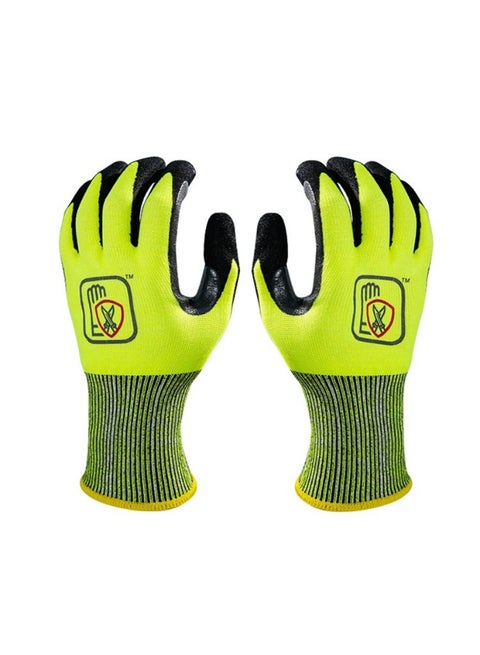 Work Gloves Cut Resistant Gloves Mechanix Wear Safety Gloves Heavy Duty Protective Gloves, Wire Coated Gloves Tear Resistant Puncture Resistant Work Gloves, Gardening, Machining