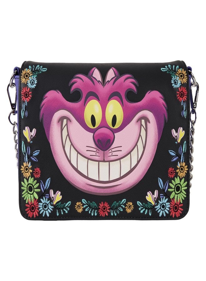 Loungefly Disney Alice in Wonderland Cheshire Cat Crossbody Bag - Image 1