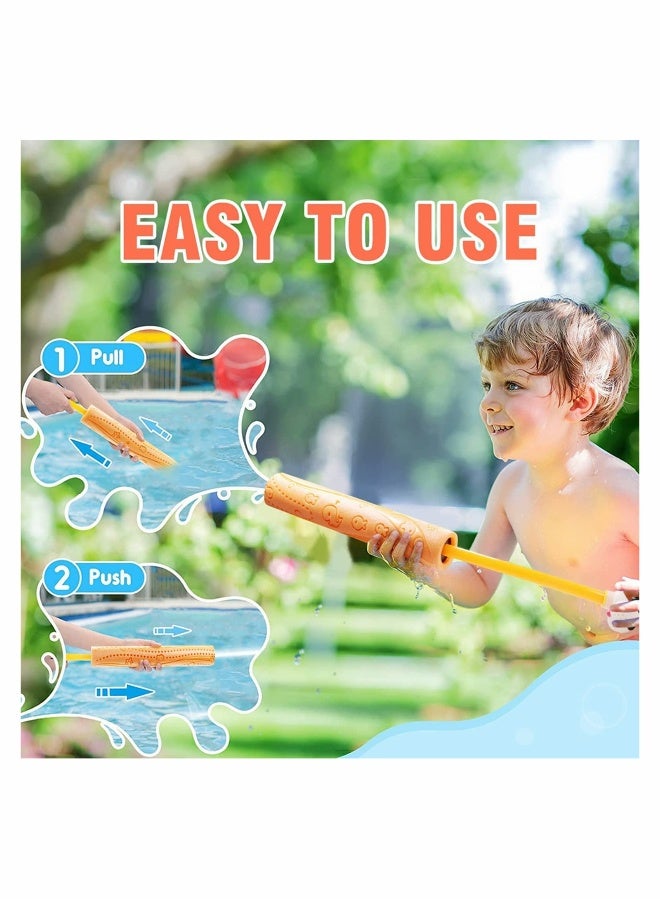 general Water Squirter for Kids, 4 Pack 35ft Range Water Shooter, Summer Swimming Pool Beach Outdoor Water Shooter Toys for Kids Boys Girls Adults - Image 4