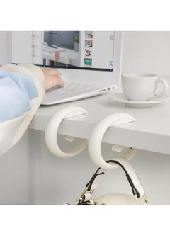 Oasisgalore 2 Pcs Table Hook Bag Holder Hook Table, Bag Handbag Hanger for Table Foldable  - Image 1