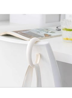 Oasisgalore 2 Pcs Table Hook Bag Holder Hook Table, Bag Handbag Hanger for Table Foldable  - Image 4