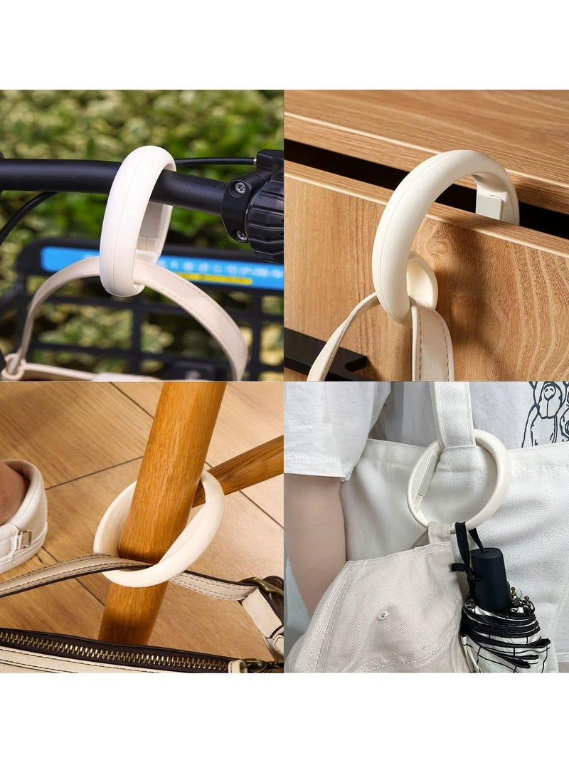 Oasisgalore - 2 Pcs Table Hook Bag Holder Hook Table, Bag Handbag Hanger for Table Foldable - Image 1