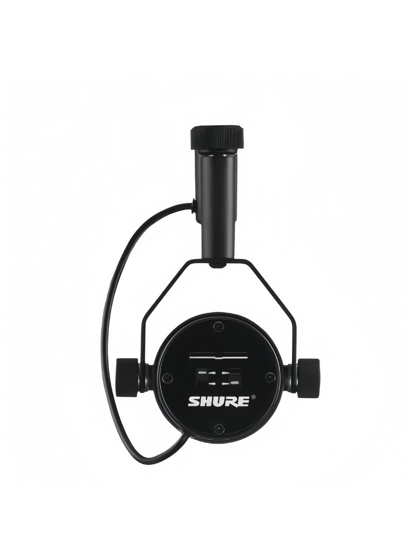 Shure Incorporated SM7B Microphone - Vocal Dynamic Studio Mic for Broadcast, Podcast, Recording, Gaming & Streaming, XLR, Rugged Construction, Detachable Windscreen, Smooth Sound, Warm Vocals, Wide-Range Frequency SM7B Black - Image 4