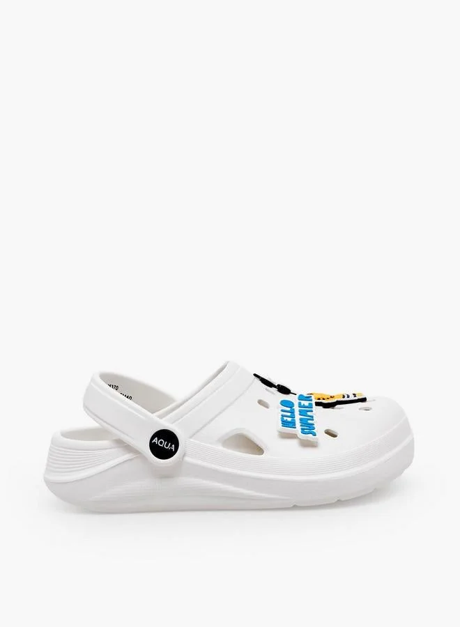 أكوا Boys Safari Jibbitz Clogs